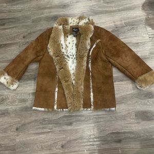 regal faux fur winter coat